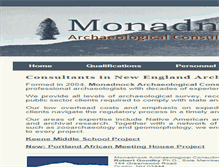Tablet Screenshot of monadarch.com